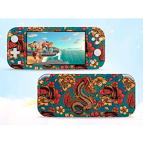 Mua Skin decal dán Nintendo Switch Lite mẫu Rồng  Cá & Hoa (dễ dán  đã cắt sẵn)