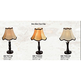 Mua ĐÈN BÀN NGỦ CAO CẤP THÂN GỖ LNL-10