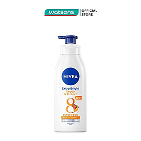 Sữa Dưỡng Thể Dưỡng Trắng Phục Hồi Chống Nắng Nivea 350ml