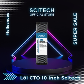 Lõi CTO 10 inch - Lõi số 3 máy lọc nước RO, bộ lọc thô - Hàng chính hãng