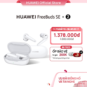 Mua Bộ Sản Phẩm - Tai nghe HUAWEI FreeBuds SE | Hàng Chính Hãng - FreeBuds SE (Trắng mây trời)
