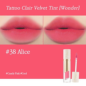 NEW 2021 - Son kem lì FORENCOS Tattoo WONDER Velvet Tint 4 màu mẫu mới nhất