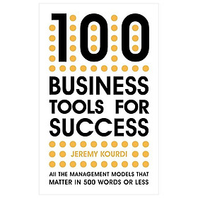 Sách ngoại văn: 100 Business Tools For Success