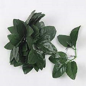 Mua 100 nhánh lá hoa hồng giả lá hoa hồng làm handmade