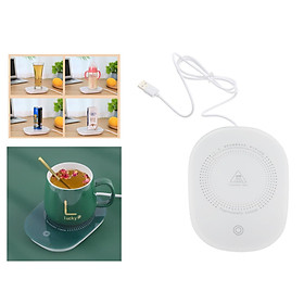 Coffee Warmer Plate Mug Warmer Electric for Desk of Home or Office, Keep Coffees and Drinks Warm