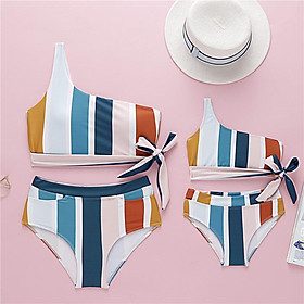 Họ Đồ Tắm Mẹ Bơi Bikini Đồ Bơi Cho Mẹ Và Con Gái Đồ Bơi Nữ Trẻ Em Kid Cho Bé Bãi Biển Đồ Bơi 2019 - Daughter 2T(90)