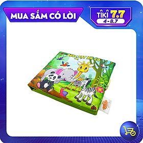 Sách vải chủ đề: Động Vật Ăn Cỏ (PiPô Việt Nam)