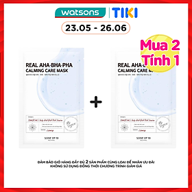 Mặt Nạ Giấy Some By Mi Real AHA-BHA-PHA Calming Care Mask 20g
