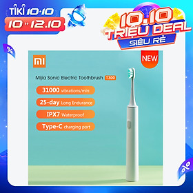 Bàn Chải Đánh Răng Điện Xiaomi Mijia Sonic T300 Usb Bàn Chải Siêu Âm Tốt Cho Nướu