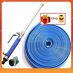 Mua Bộ Dây và Vòi Phun Xịt Nước Rửa Xe Tưới Cây Tăng Áp Lực Nước Loại 20m   657621
