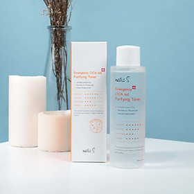 Toner nước hoa hồng làm sạch sâu, loại bỏ bụi bẩn trên da, giúp cân bằng độ ẩm da, giữ da săn chắc, mềm mịn, se khít lỗ chân lông Toner Medic S 150ml – Dành cho da dầu, da hỗn hợp thiên dầu