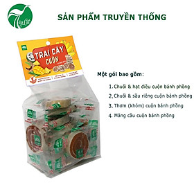 Trái cây cuộn Tư Bông- mix 4 vị 100g