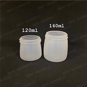 Hũ Sữa Chua Dày 100ml | 120ml | 160ml | Tùy Chọn Dung Tích