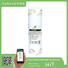 Mua Lõi lọc nước số 2 máy RO  Lõi than GAC dạng xốp Nano Geyser  Dùng cho các dòng máy lọc nước RO  Karofi  Aqua - Hàng Chính Hãng