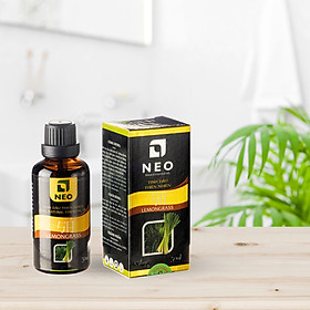 Tinh Dầu Sả Java nguyên chất NEO - Tinh dầu sả java xua đuổi côn trùng, làm đẹp, xông phòng, - 50ml