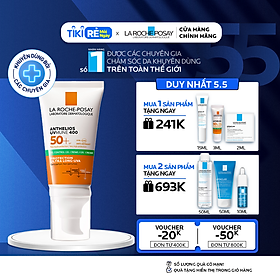 Kem Chống Nắng Không Màu Kiểm Soát Dầu La Roche-Posay Anthelios XL Dry Touch Gel-Cream SPF 50+ UVB & UVA (50ml)