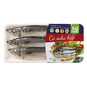 Cá saba hấp nguyên con SG Food 300g-8936013233826