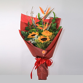 Bó hoa chúc mừng đẹp