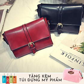 Túi đeo chéo thời trang phong cách Thành Long TLG 208094-4 Tặng túi đựng mỹ phẩm tiện lợi