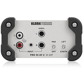 Mua KLARK TEKNIK DI 22P - Passive Stereo DI Box-Hàng Chính Hãng