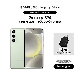 Điện thoại Samsung Galaxy S24 8GB/512GB - Độc quyền Online - Hàng chính hãng