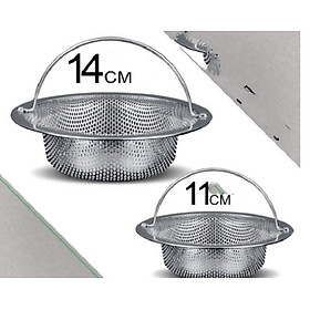 Mua Giọ lọc rác bồn rửa bát và ga thoát nước nhà tắm hàng siêu dầy có tay cầm INOX 304
