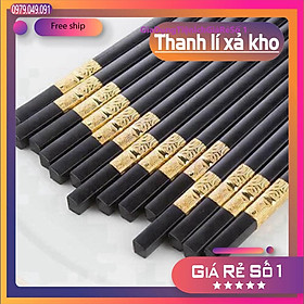 10 ĐÔI ĐŨA ĐẦU MẠ VÀNG XUẤT NHẬT