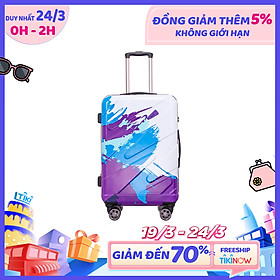 Vali Kéo Du Lịch LUG Thương Hiệu Lusetti - ABS1810: Màu Sắc Trẻ Trung, Năng động, Khoang chứa rộng rãi, Nội thất tiện nghi, Dây kéo bảo mật cao