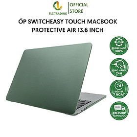 Mua Ốp dành cho MacBook Air M2 SWITCHEASY Touch Protective An Toàn Mỏng Nhẹ Chống Trầy Xước - Hàng chính hãng