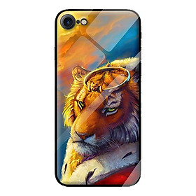Ốp lưng kính cường lực cho iPhone 7 HỔ 201 - Hàng chính hãng