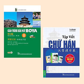 [Download Sách] Combo Sách Học Tiếng Hán Hiệu Quả Cao: Giáo Trình Hán Ngữ Boya Sơ Cấp I + Tập Viết Chữ Hán Theo Giáo Trình Hán Ngữ Phiên Bản Mới 