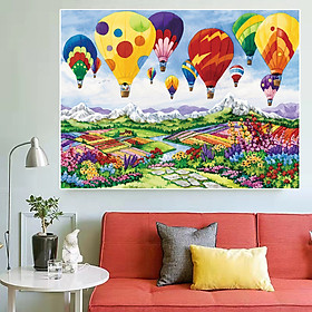 Mua Tranh thêu kín chữ thập Kinh khí cầu FJ0780  kích thước 65 x 50 cm