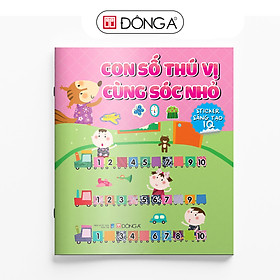 8 cuốn sticker sáng tạo (Cuốn lẻ và Combo)