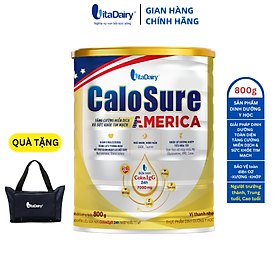 Sữa bột Calosure America 800g hỗ trợ tim mạch, phòng chống đột quỵ