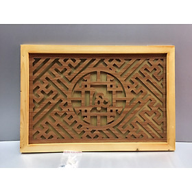 Tấm chống ám khói chữ Lộc ( trang trí lắp trên ban thờ treo tường) sản phầm này có nhiều kích thước