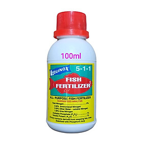 Hình ảnh Phân Đạm cá mỹ  Liquinox Fish Fertilizer 5-1-1 chai chiết 100ml rất hiệu quả cho Lan và kiểng lá