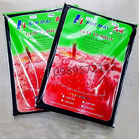 Mua Giấy in ảnh kim mai giấy in ảnh 1 mặt bóng định lượng 115gsm-135gsm