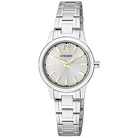Đồng Hồ Nữ Citizen Dây Thép Không Gỉ EL3038-57A - Mặt Trắng