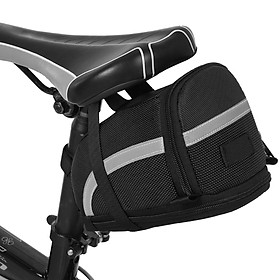 Túi yên xe đạp được làm bằng vải nylon chống thấm nước, có độ bền cao,dức chứa lớn, kích thước có thể mở rộng