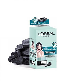 Sample L'oreal Mặt Nạ Đất Sét Thanh Lọc Giảm Mụn Đầu Đen L'Oreal Paris Pure Clay Mask Detoxify (6 Gói/5 Gam)