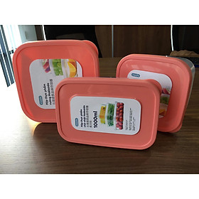 Bộ hộp thực phẩm vuông Hokkaido 750-1500-2500ml