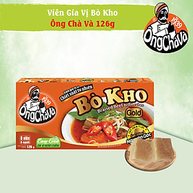 Viên Gia Vị Bò Kho Ông Chà Và Gold 126gr (Braised Beef Broth Cubes)