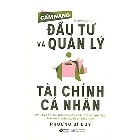 Hình ảnh Sách Cẩm nang đầu tư và quản lý tài chính cá nhân