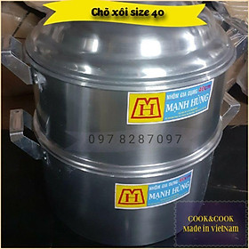 Mua Chõ hấp xôi  chõ đồ xôi size 40 nhôm  đồ 14  15 cân gạo