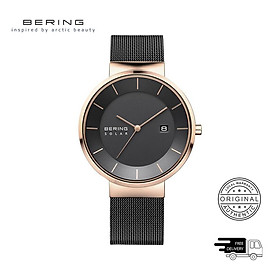 Đồng Hồ Nam Bering Solar Màu Đen 14639-166