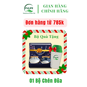 Mua  QUÀ TẶNG  Bộ Chén Đũa Fulife