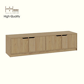 HAPPY FURNITURE , Kệ TV 4 cửa mở - ASO, KTV_092 , 180cm x 45cm x 45cm DxRxC