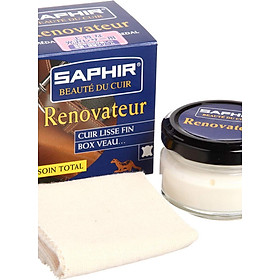 Kem dưỡng đồ da chuyên sâu Saphir BDC Pot Renovateur 50ml - NK Pháp