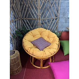 Ghế Lười Mây Cao Cấp Kèm Nệm _ Rattan Papasan PA001