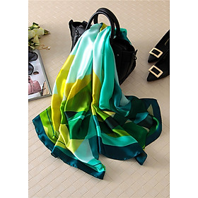 Khăn Choàng Cổ Lụa Hàng Châu Thời Trang- KLHC4301 (90 x 180cm)